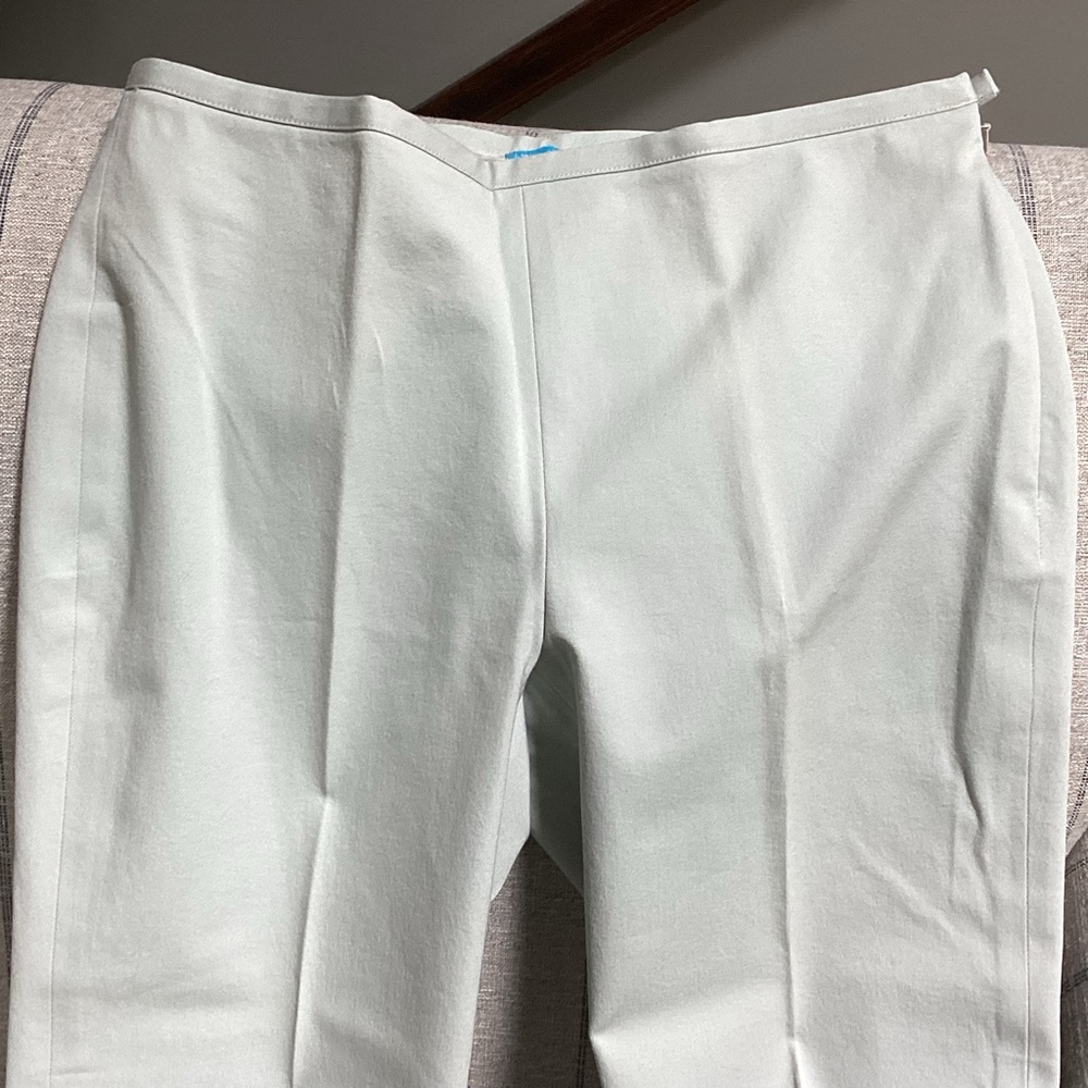 J. McLaughlin Gray Dress Pants with Straight-Leg Fit